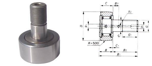 32mm Cam Follower Needle Roller:vxb:Ball Bearing